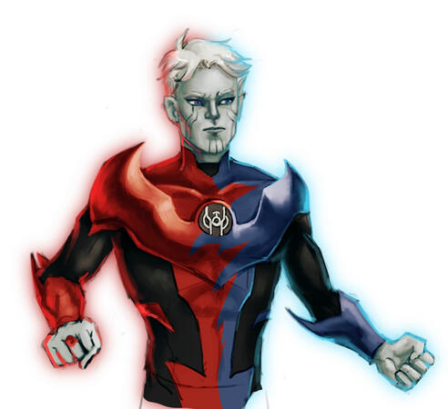 Red and Blue Lantern Razer