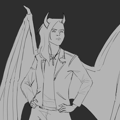 Sketch Half Body